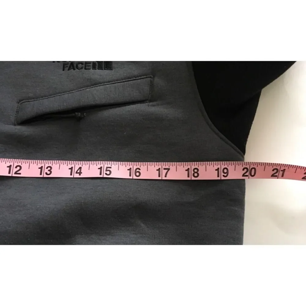 The North Face NF0A2TDC Thermal 3D Full Zip Hooded Jacket Mens Sz S Gray & Black